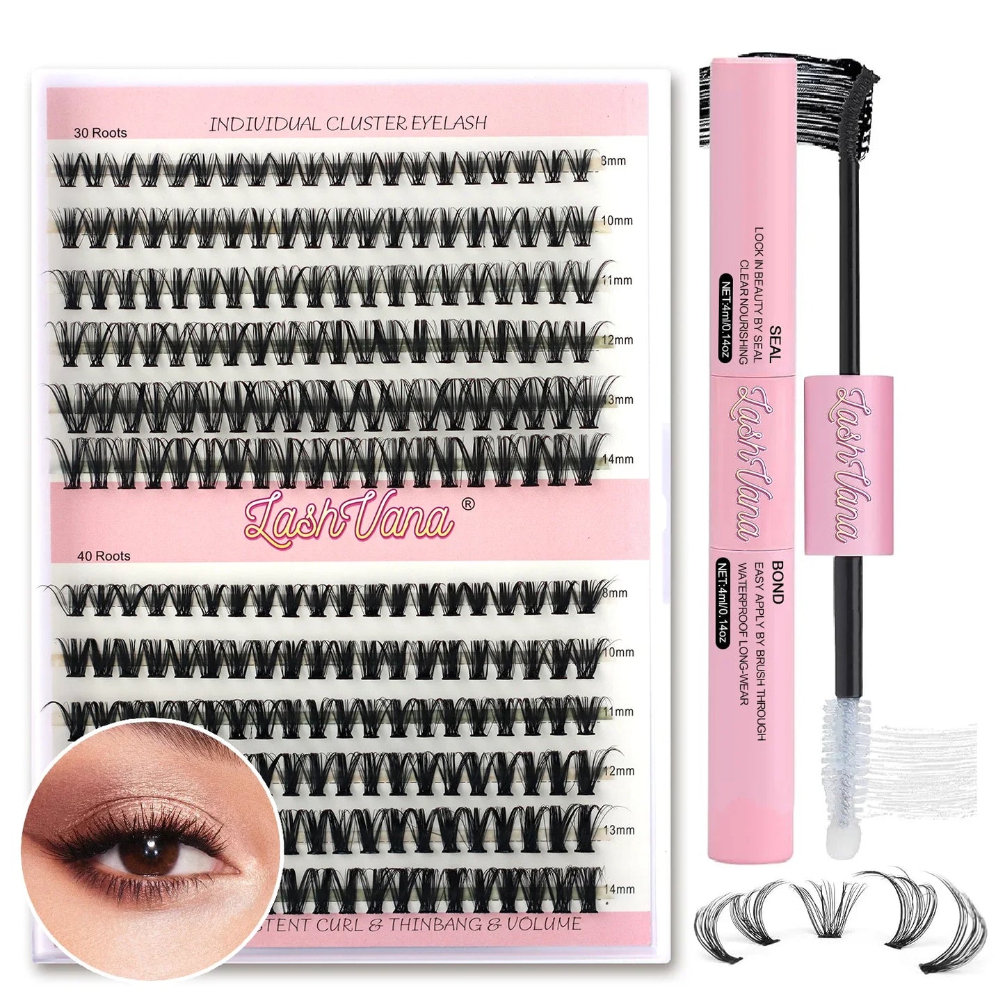 DIY Lash Clusters -LashVana Glow